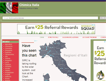 Tablet Screenshot of chimicaitalia.com